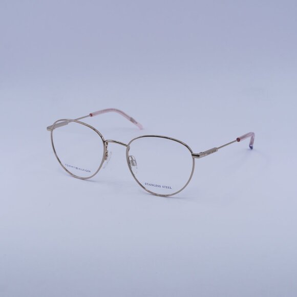 Tommy Hilfiger TH 1727 0DDB 00 Eyeglasses Gold 52mm Geometric Frame - Picture 5 of 11